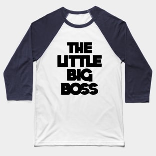 LITTLE BOSS Baseball T-Shirt